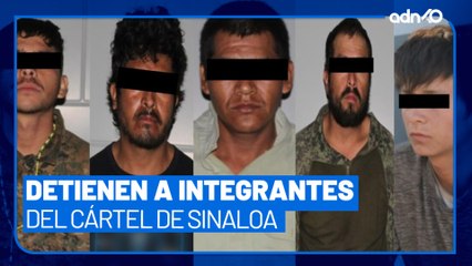 Detienen a 5 integrantes del Cártel de Sinaloa en Mazatlán; tenían un lanzagranadas