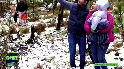 Comunidades del Ajusco se preparan para recibir la primera nevada del año