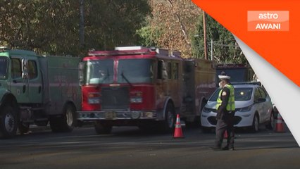 Kebakaran hutan: Angin lebih kencang dijangka melanda California