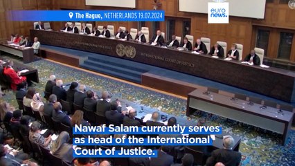 Lebanon's new president names President of the International Court of Justice as new prime minister