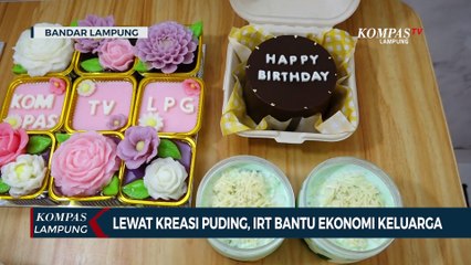 Lewat Kreasi Puding, IRT Bantu Ekonomi Keluarga