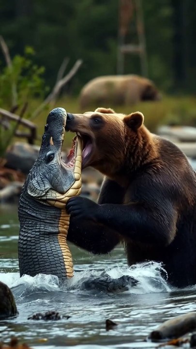 Anaconda fight
