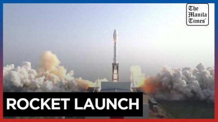 China's Smart Dragon-3 rocket launches satellites from sea
