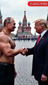 Donald Trump and Vladimir Putin at red square ｜ ai generated video ｜ ai video ｜ ai presidents #ai