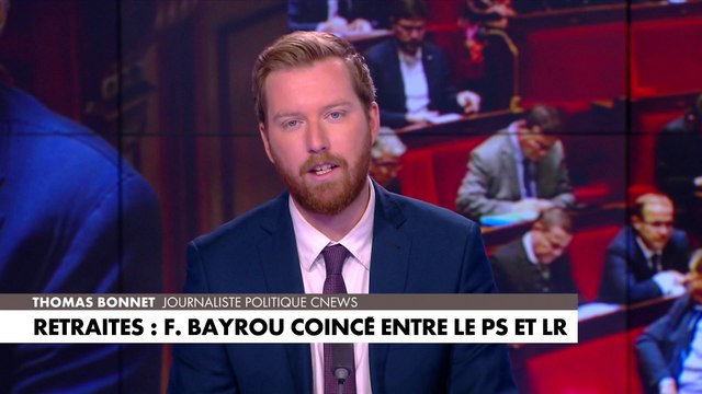 L'édito de Thomas Bonnet : «Retraites : François Bayrou coincé entre le PS et LR»