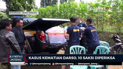 Kasus Kematian Darso, 10 Saksi Diperiksa