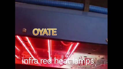460mm 220v 1000w infra red ruby halogen heating lamps used in the flash dryers