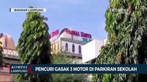 Komplotan Pencuri Gasak 3 Unit Motor di Parkiran Sekolah