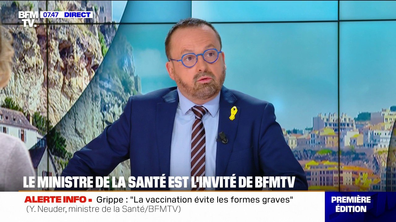 Épidémie de grippe: Yannick Neuder, ministre de la Santé, annonce que "87 plans blancs" ont été activés dans les hôpitaux