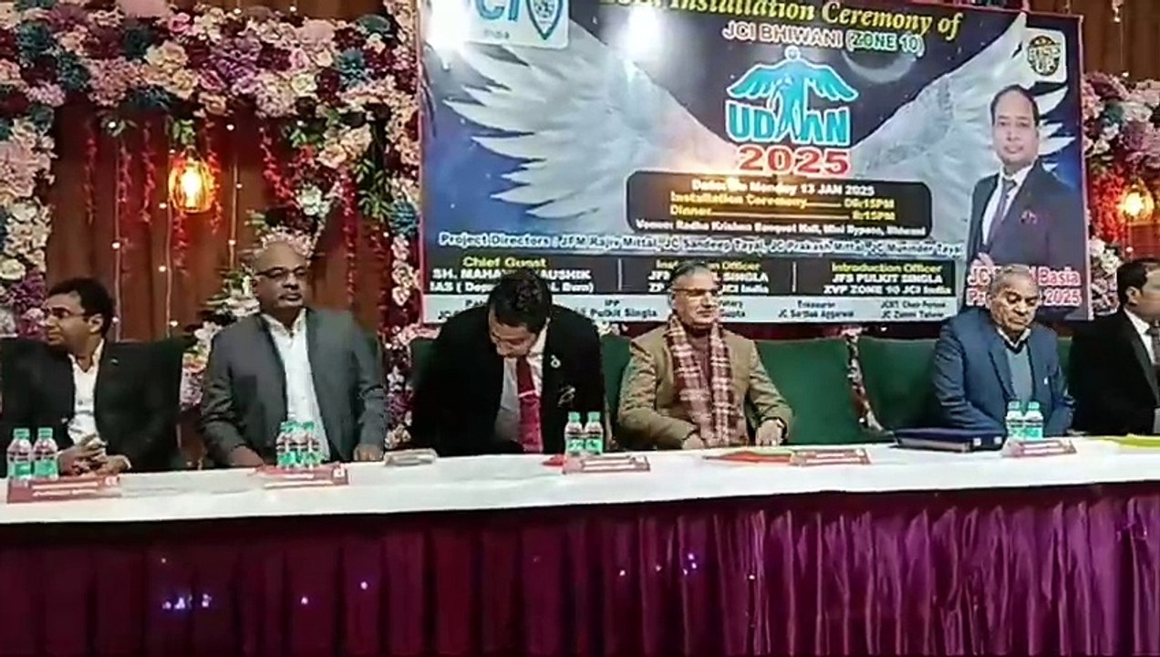 जेसीआई भिवानी का वार्षिक समारोह, चुनाव एवं लोहड़ी मिलन समारोह का आयोन : मानव सेवा के सही अर्थ को चरित्रार्थ कर अन्य लोगों के लिए प्रेरणा बनी जेसीआई भिवानी : उपायुक्त : टीबी के 10 मरीजों को गोद लेकर स्