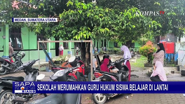 Sekolah Merumahkan Guru di Medan Hukum Siswa Belajar di Lantai Buntut Tunggak SPP