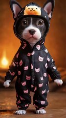 Cute Baby Dog Dancing