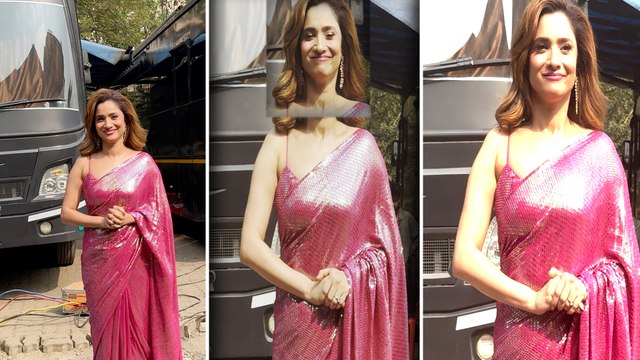 Ankita Lokhande Badly Trolled For this Reason While Being Spotted at Laughter Chefs's Set in a saree