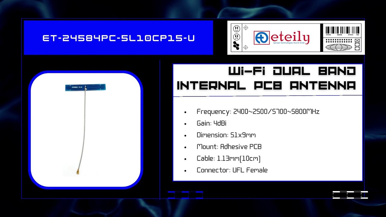 High-Performance WiFi Bluetooth Antenna for Reliable Wireless Connectivity"