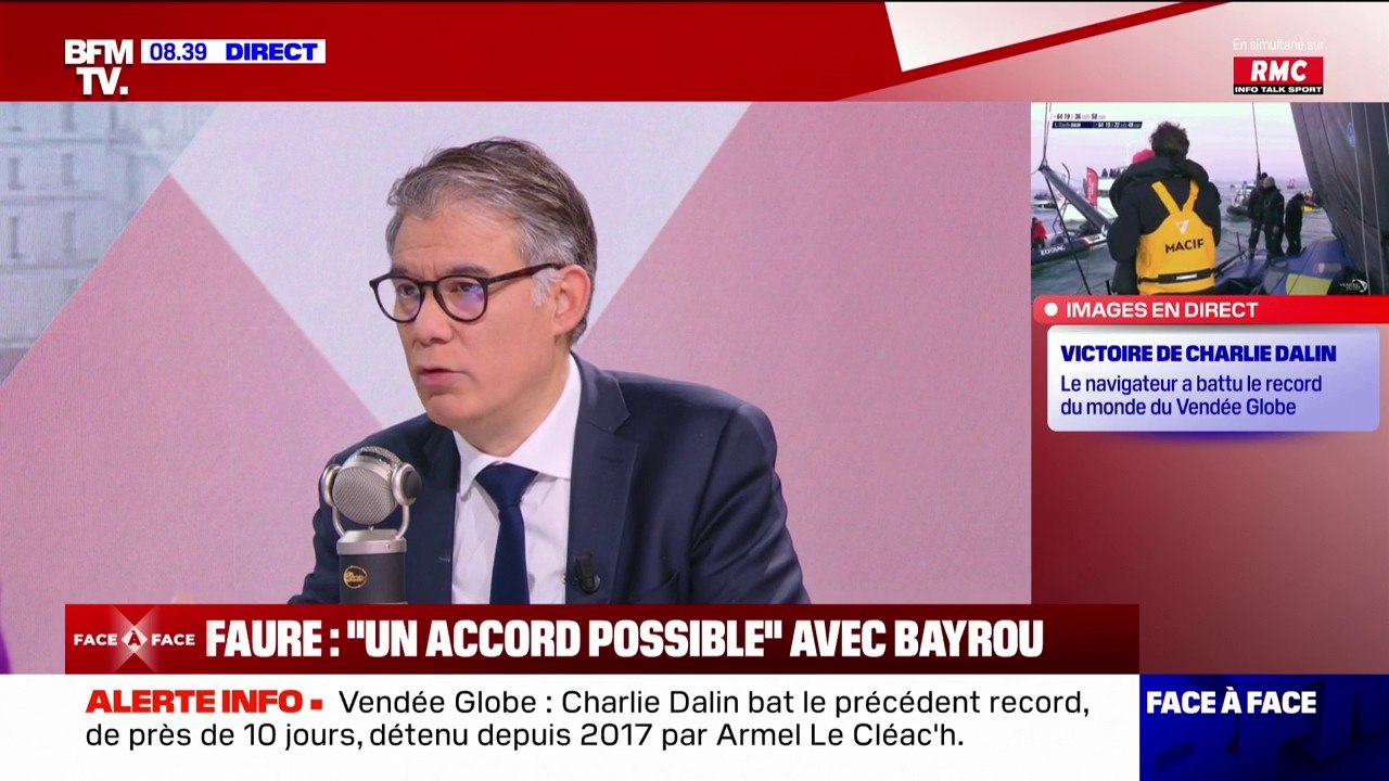 Réforme des retraites: "Je suis serein, nous avons fait ce que nous devions faire", explique Olivier Faure (PS)