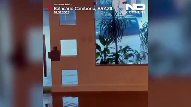 Brasile, le forti piogge causano inondazioni nel sud del Paese
