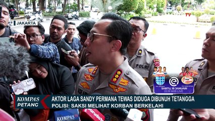 Aktor Laga Sandy Permana Tewas Ditusuk, Istri Korban: Pelaku Tetangga Sendiri