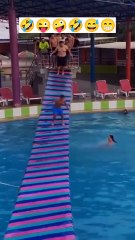 Fun in a water pool: #lol #shorts