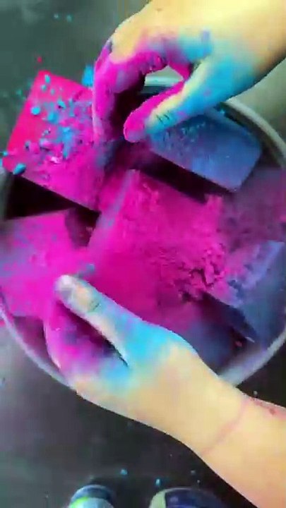 Asmr chalk colored