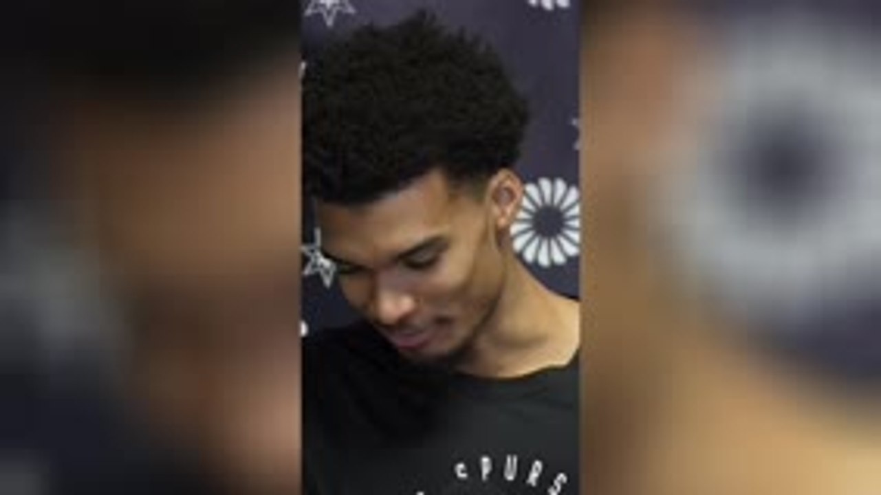 Spurs - Wembanyama : “Le match NBA à Paris ? Je ne pense qu’à ça, c’est dur d’attendre !”