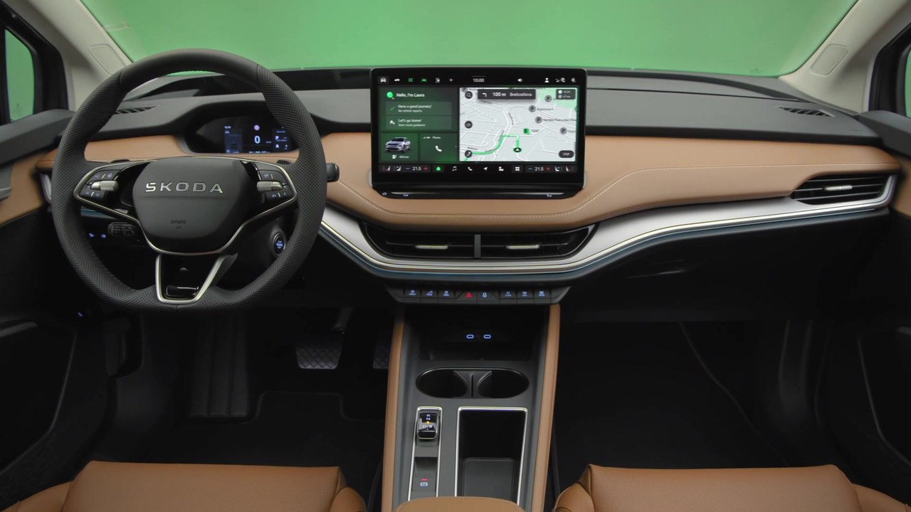 Der neue Škoda Enyaq - Geräumiges Interieur und umfangreichere Serienausstattung