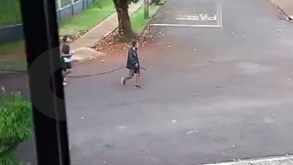 Ladrões furtam fios no bairro Cancelli