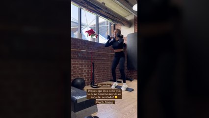 Marta Díaz se sorprende con su estado físico: "Pensaba que iba a notar más lo de no haberme movido"