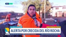 Cochabamba: Crece el río Rocha y cierran paso provisional a causa de las lluvias