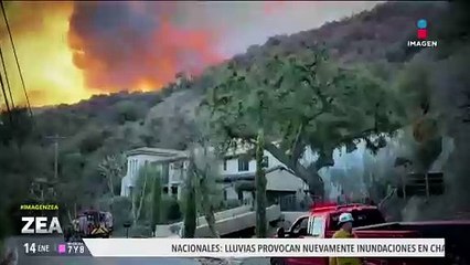 California sigue en alerta máxima por los incendios forestales