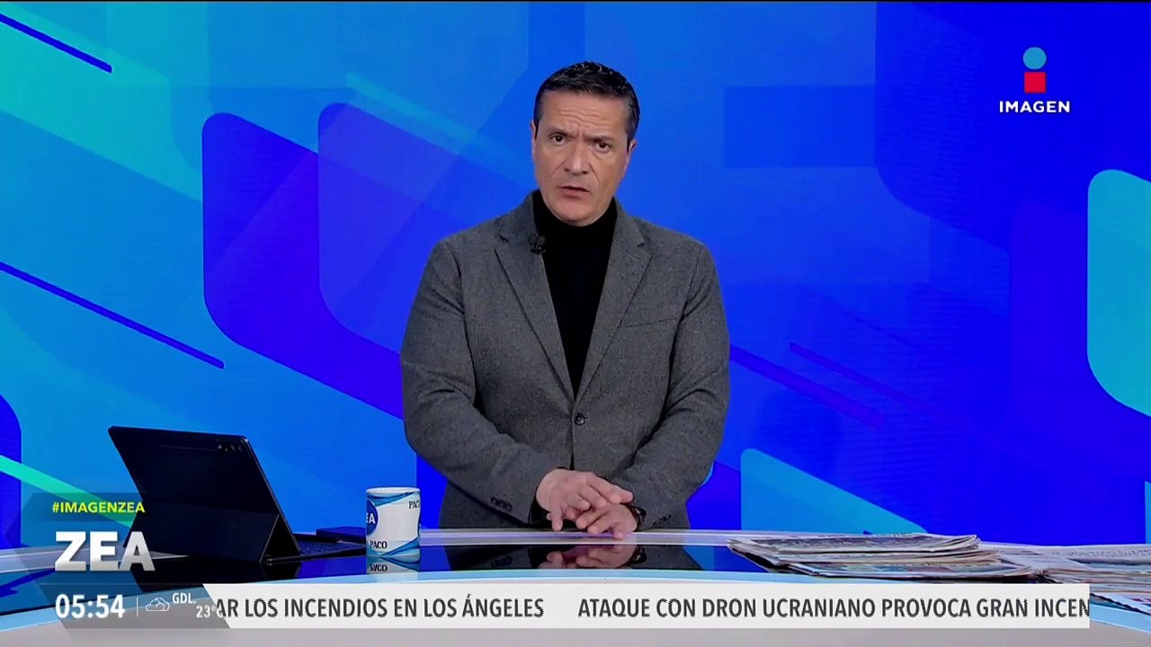 Bomberos mexicanos llegan a Los Ángeles para ayudar a combatir incendios