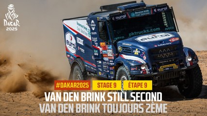 Van Den Brink still 2nd - Stage 9 - #Dakar2025