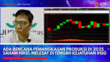 Ada Rencana Pemangkasan Produksi di 2025 Saham Nikel Melesat di Tengah Kejatuhan IHSG