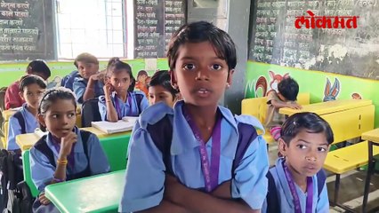 जिल्हा परिषदेच्या शाळेतील विद्यार्थ्यांचं अफलातून टॅलेंट..