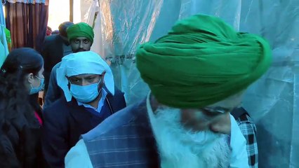 A team of doctors arrived to take sample of Dallewal 50th day of death fast, difficulty in speaking