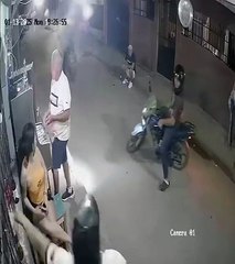 Así fue violento robo en SPS