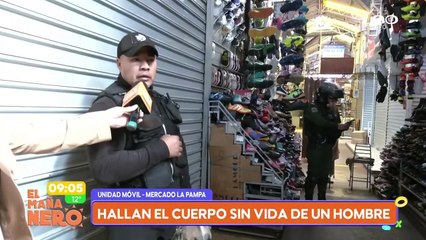 ¡Su perrito no lo dejó! Hallan el cuerpo sin vida de un hombre en el Mercado La Pampa