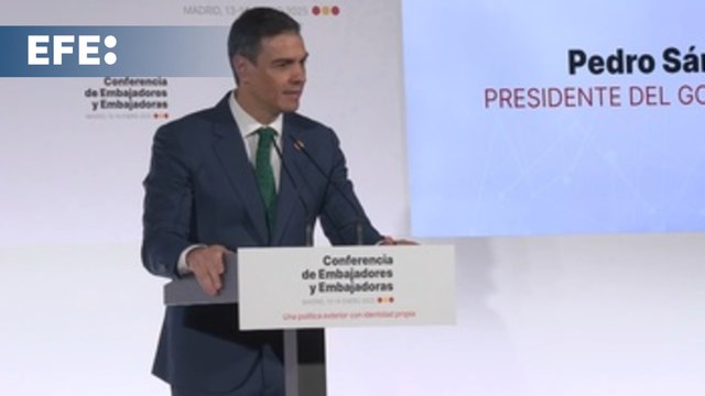 Pedro Sánchez inaugura la segunda jornada de la IX Conferencia de Embajadores de España
