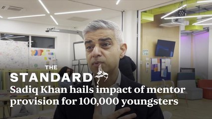 Sadiq Khan Hails Impact Of Mentor Provision For 100,000 Young Londoners