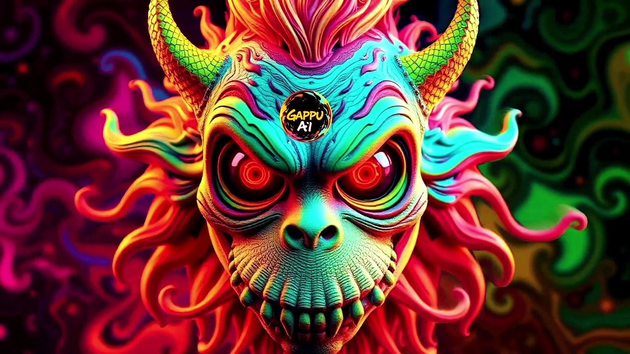Gothic Psychedelic Visual Trance - Devil Edition | #psychedelictrance  #psytrance  #gothic
