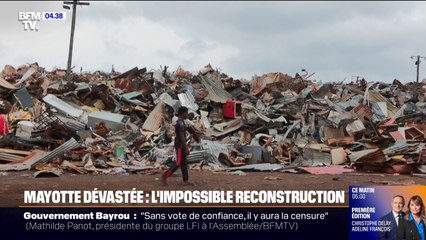 Un mois après le passage du cylone Chido, Mayotte peine à se reconstruire