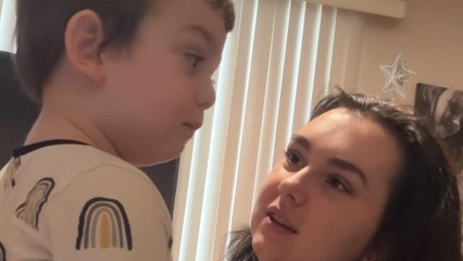 Non-speaking autistic toddler tells mum 'I love you' for first time using app