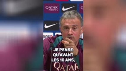 PSG - Enrique : "Avant les 10 ans, je ferai une conférence en français !”