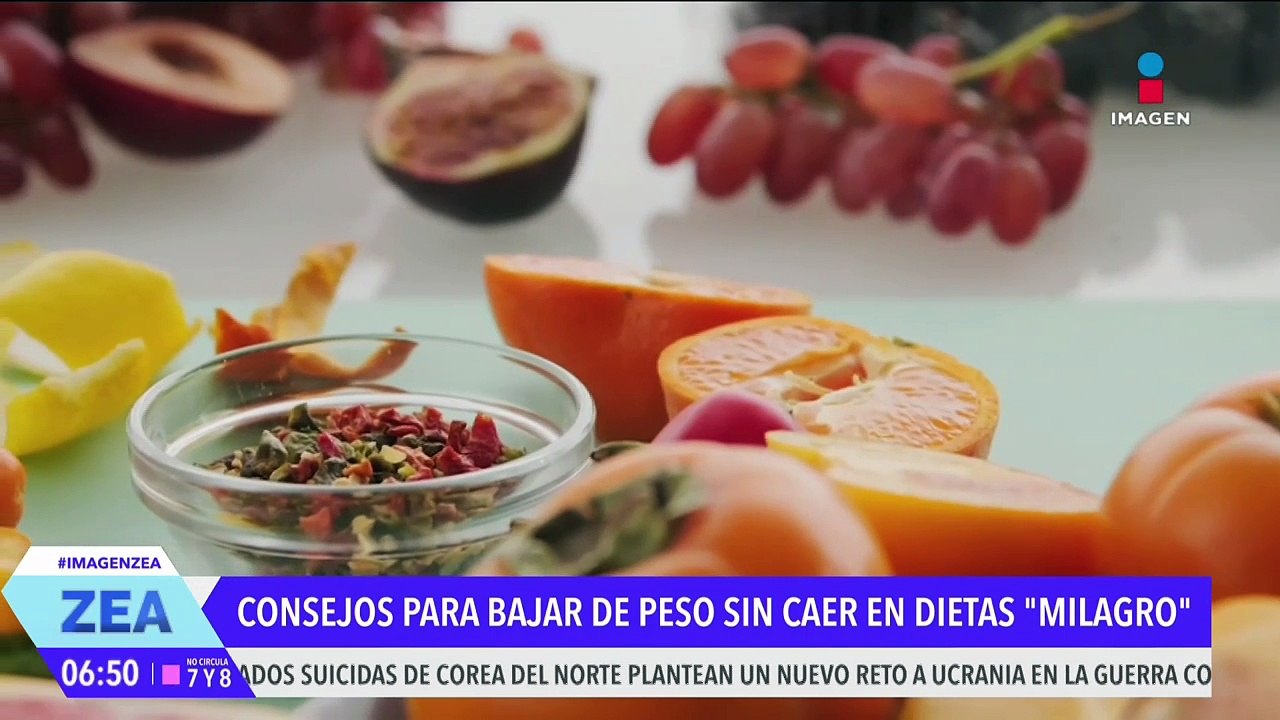 Consejos para bajar de peso sin caer en dietas milagro