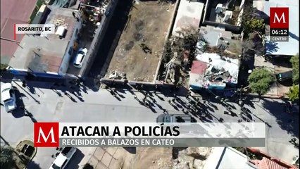 Policías son recibidos a balazos en cateo en Rosarito, Baja California; uno de los agresores murió