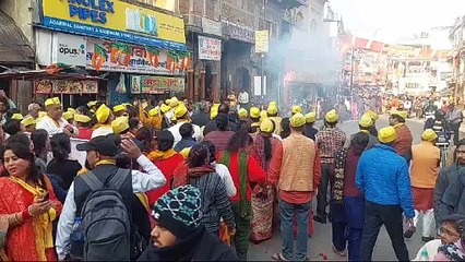 मां धारी देवी एवं भगवान नागराज देव डोली पहुची हरिद्वार कल स्नान के बाद प्रयागराज कुंभ के लिए होगी रवाना