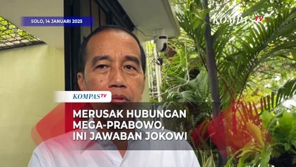Dituduh Merusak Hubungan Megawati-Prabowo, Ini Jawaban Jokowi: Sudah Lama Tidak Bertemu