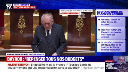 François Bayrou annonce la création d'un "fonds spécial dédié à la réforme de l'État" pour notamment déployer "l'IA dans nos services publics"