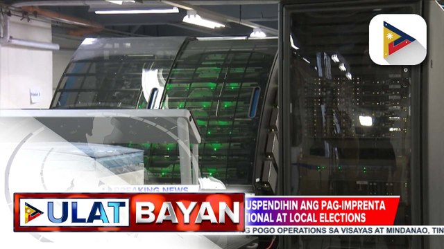 Comelec, pansamantalang sususpendihin ang pag-imprenta ng balota para sa 2025 national at local elections