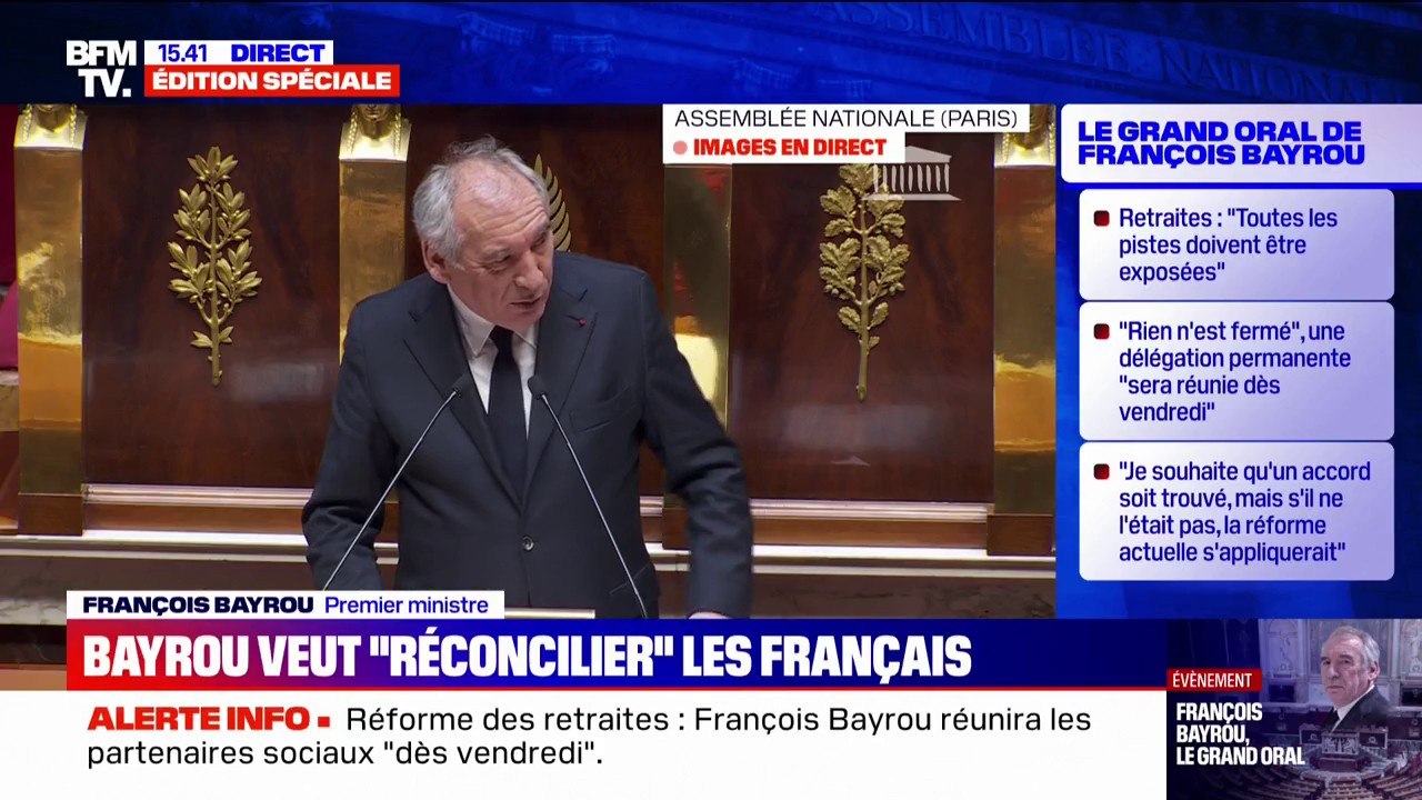 François Bayrou propose la création d'une "banque de la démocratie" pour financer les partis politiques