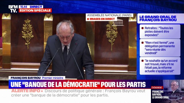 Pour François Bayrou, l'adoption du scrutin à la proportionnelle obligera à reposer la question de l'exercice simultané d'une responsabilité locale et nationale